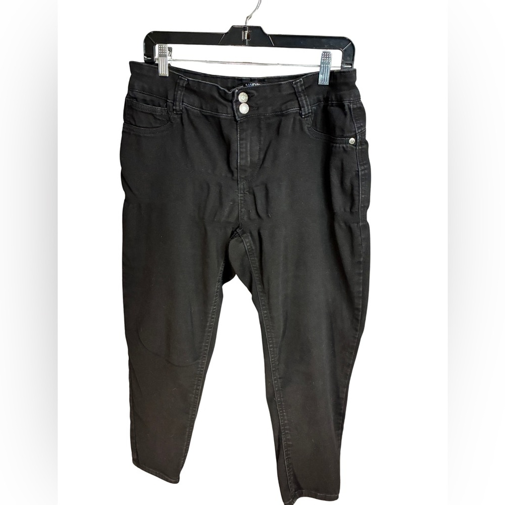 Black petite jeans